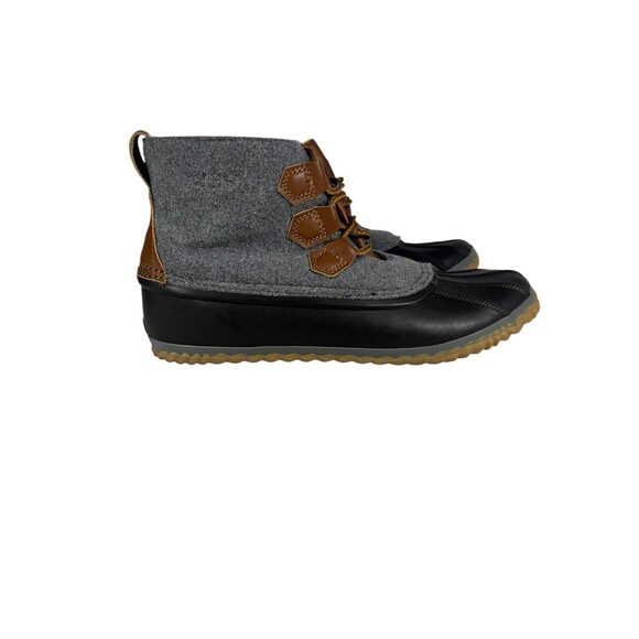 JBU By Jambu Nala Gray Brown Water Resistant Duck Boots Womens 10M Winter Rain - Picture 13 of 16